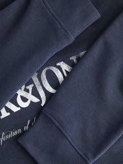 Jack & Jones Kids' Daytona Cotton Blend Sweatshirt, Navy Blazer - view 2, Navy Blazer