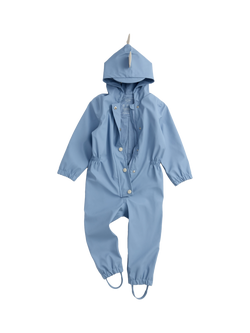 MORI Kids' Waterproof Dino Puddlesuit, Rainwash, Rainwash
