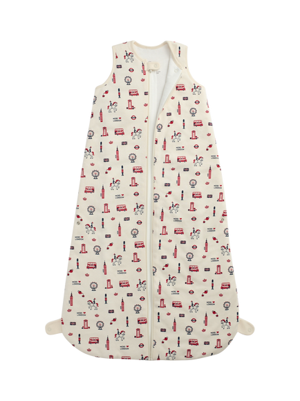 MORI Baby Little London Front Opening Sleeping Bag, 1.5 Tog, London
