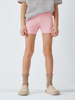 John Lewis Kids' Jersey Cycling Shorts, Pack of 3, Multi - view 2, Multi