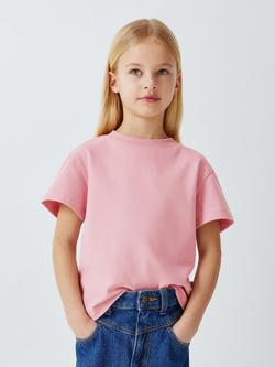 John Lewis Kids' Crew Neck T-Shirts, Pack of 2, Multi - view 2, Multi