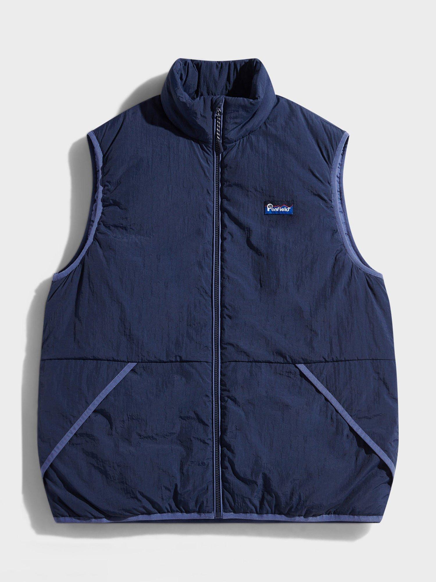 Product image 1 of 4, which shows Penfield Assabet Flat Gilet, Navy Blazer, S