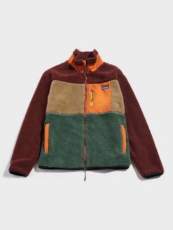 Penfield Mattawa Fleece Jacket, Rum Raisin/Multi, Rum Raisin/Multi