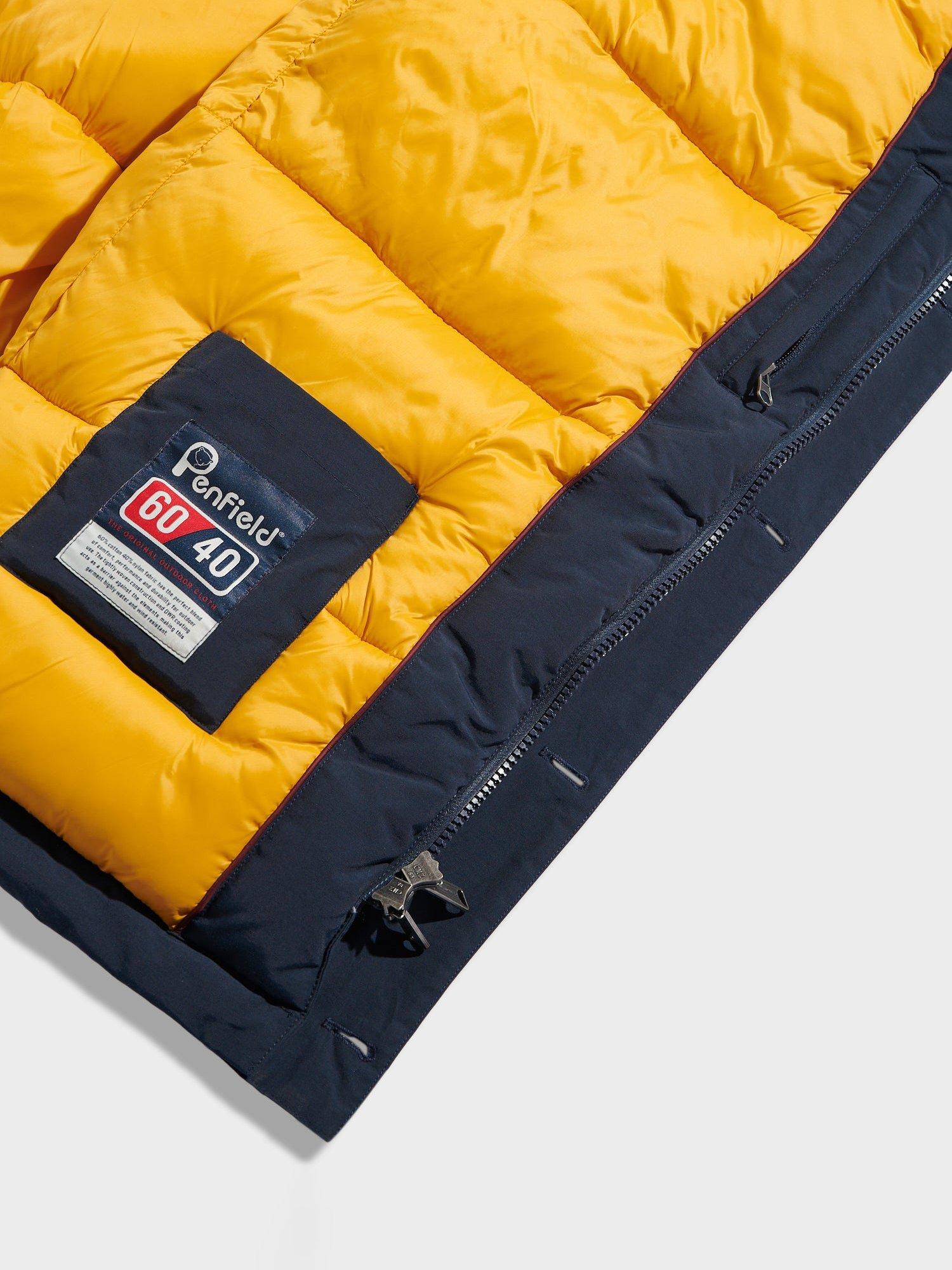 Product image 4 of 5, which shows Penfield Mountain Parka Jacket, Navy Blazer, S