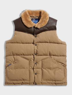 Penfield Rockwool Padded Gilet, Lead Gray, Lead Gray