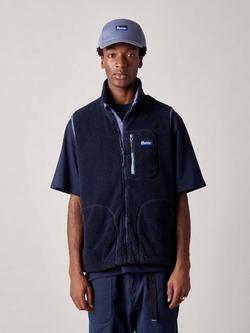 Penfield Trailblaze Fleece Gilet, Navy, Navy