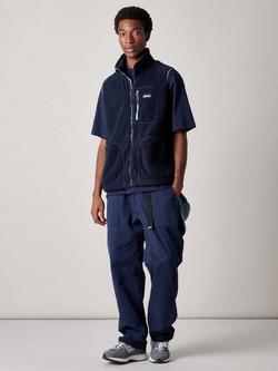 Penfield Trailblaze Fleece Gilet, Navy - view 2, Navy