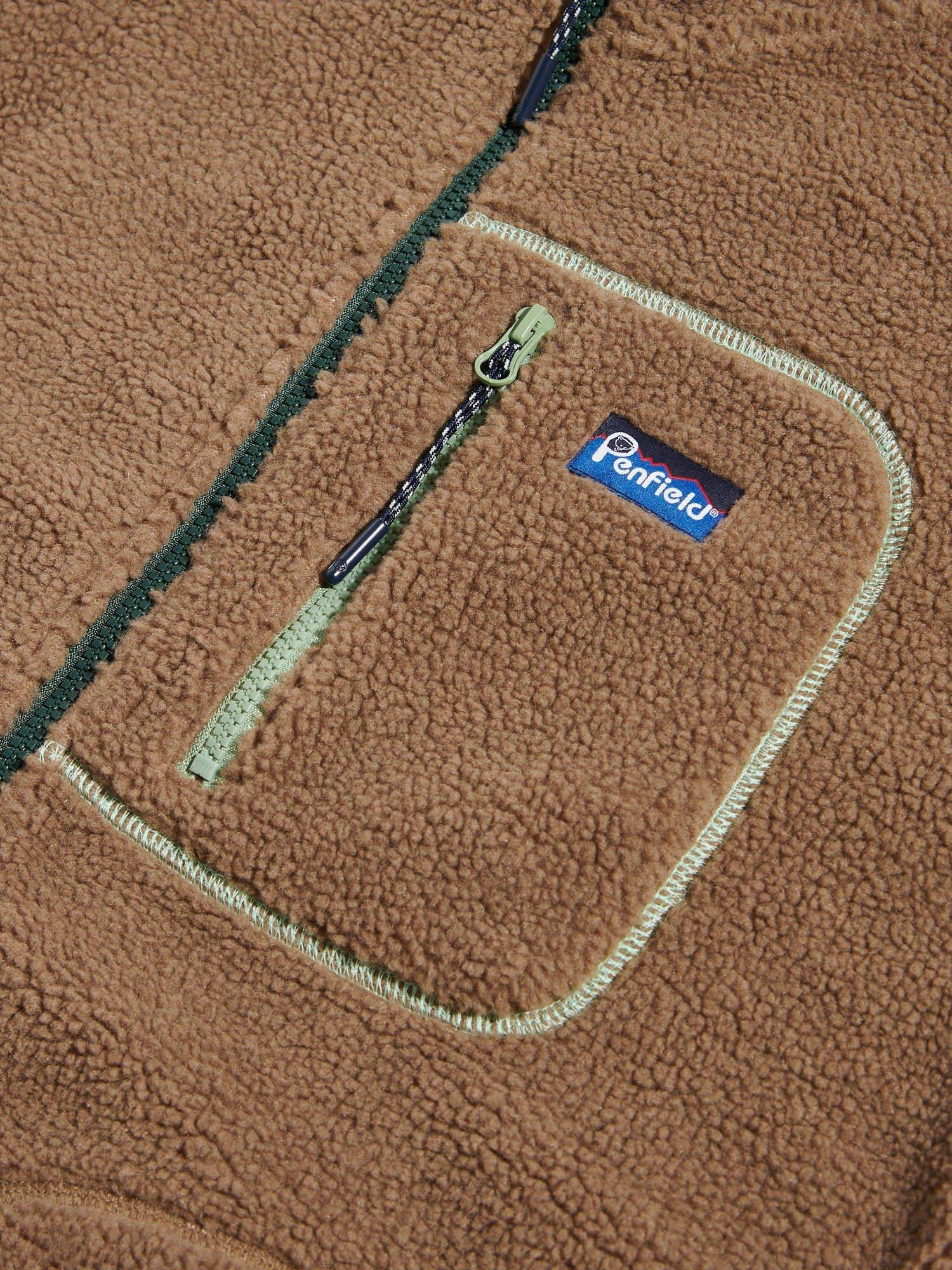 Product image 3 of 4, which shows Penfield Trailblaze Fleece Jacket, Lead Gray, S