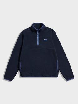 Penfield Quarter Zip Fleece Sweater, Navy, Navy
