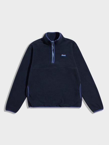Penfield Quarter Zip Fleece Sweater, Navy, Navy