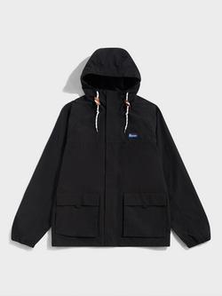 Penfield Meadow Showerproof Ripstop Jacket, Black