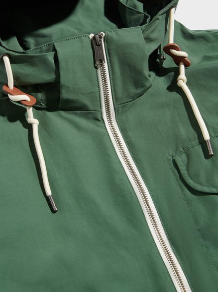Penfield Sommerville Hooded Zip Front Cotton Blend Jacket, Cilantro - view 2, Cilantro