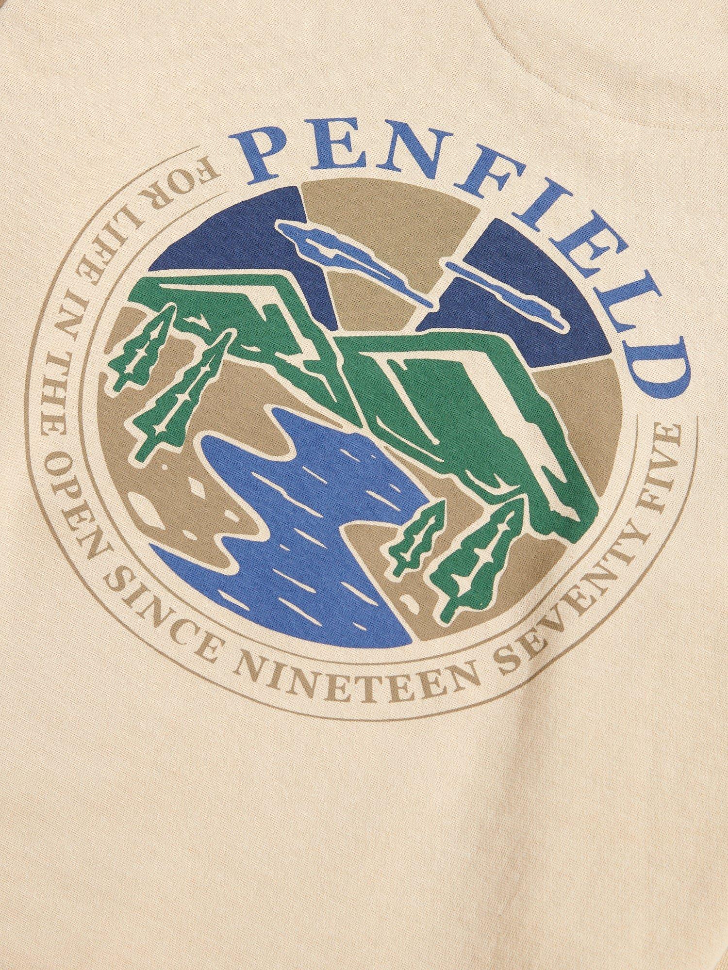 Product image 5 of 5, which shows Penfield Riverview Crew Neck Jumper, Brown Rice, S