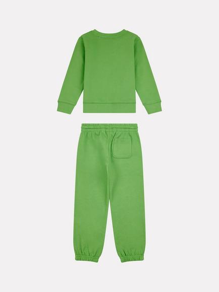 New Balance Kids' Crew Jumper and Jogger Set, Alpine Green - view 2, Alpine Green