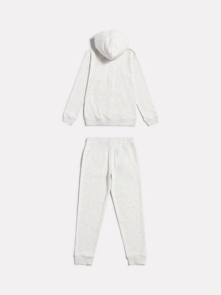 New Balance Kids' Zip Through Hoodie and Jogger Set - view 2, Ash Heather