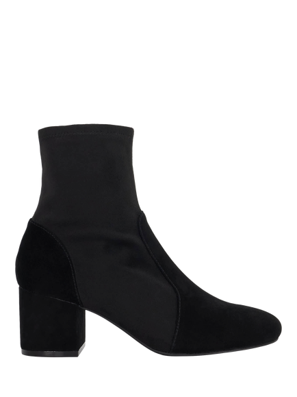 Dune London Olianna Suede Ankle Boots, Black