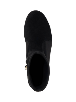 Dune London Olianna Suede Ankle Boots - view 2, Black