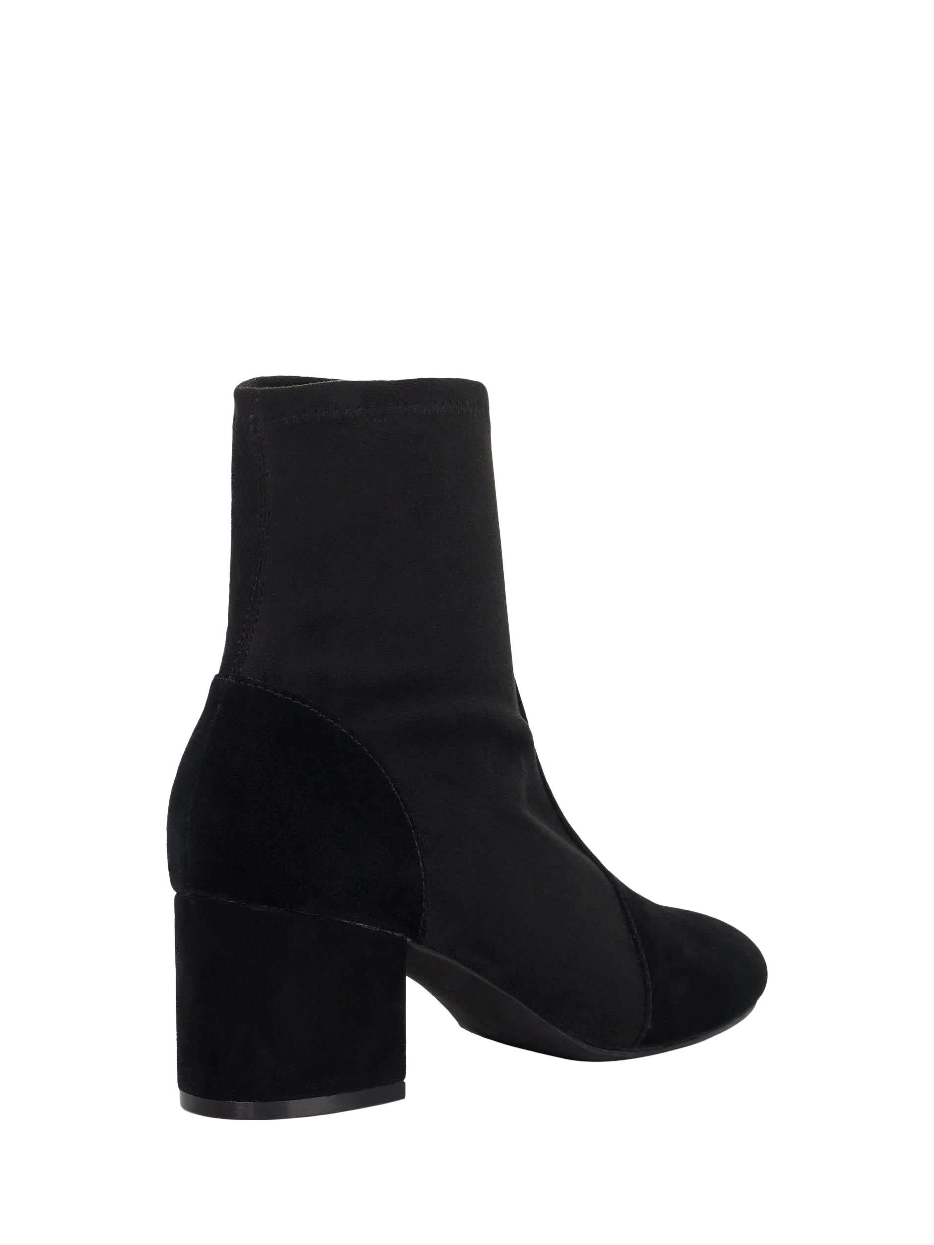 Product image 4 of 5, which shows Dune London Olianna Suede Ankle Boots, Black, EU36