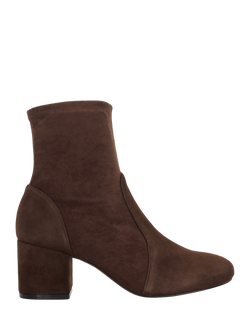 Dune London Olianna Suede Ankle Boots, Brown