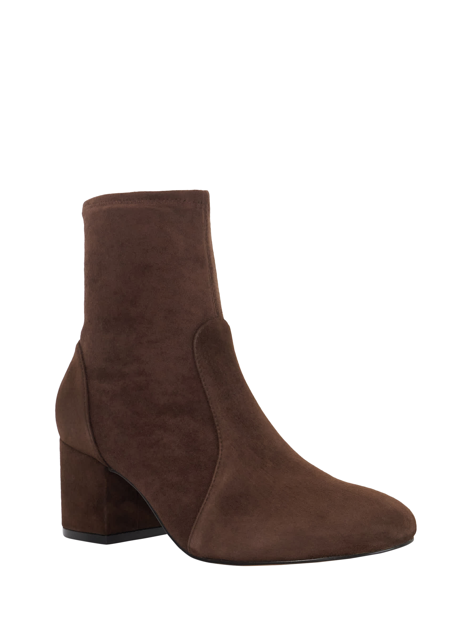Product image 3 of 5, which shows Dune London Olianna Suede Ankle Boots, Brown, EU36