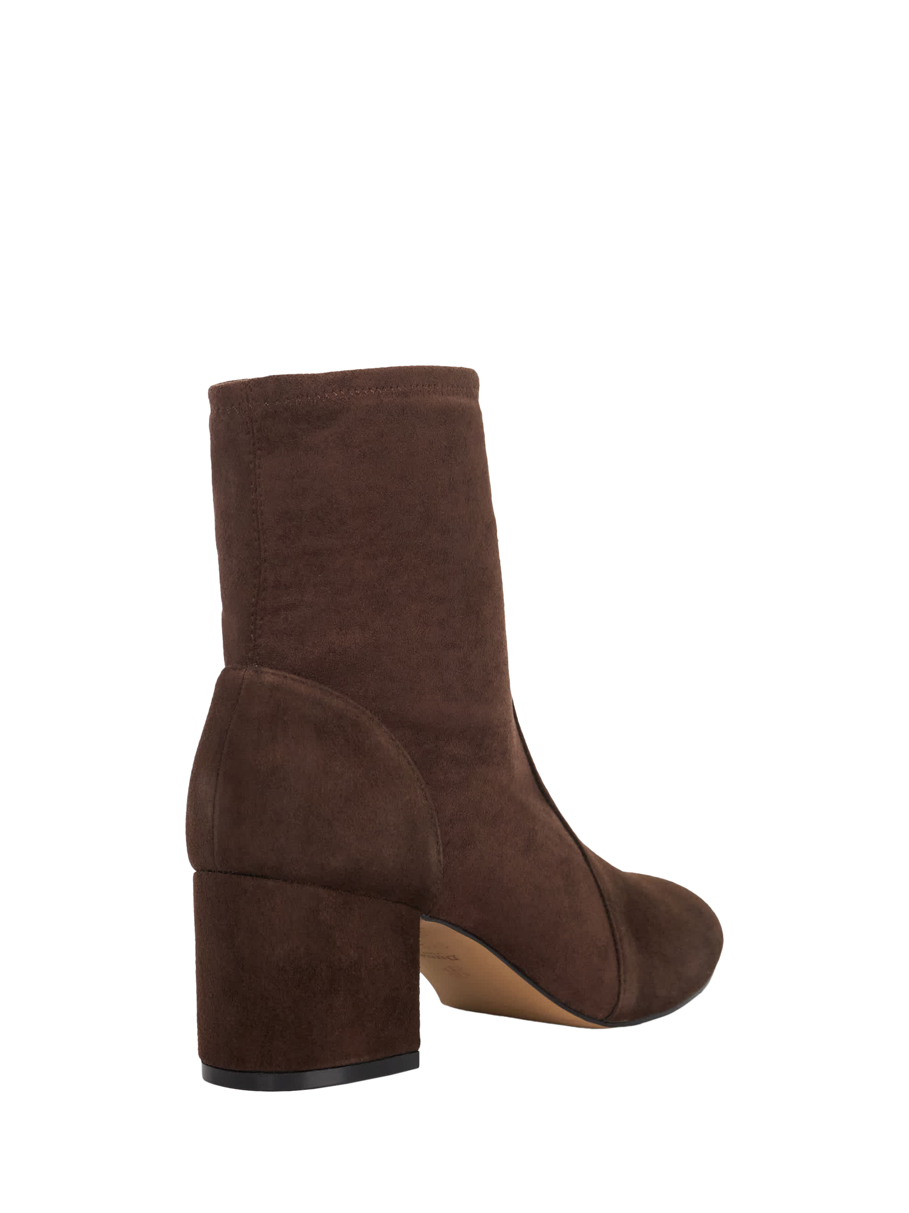 Product image 4 of 5, which shows Dune London Olianna Suede Ankle Boots, Brown, EU36