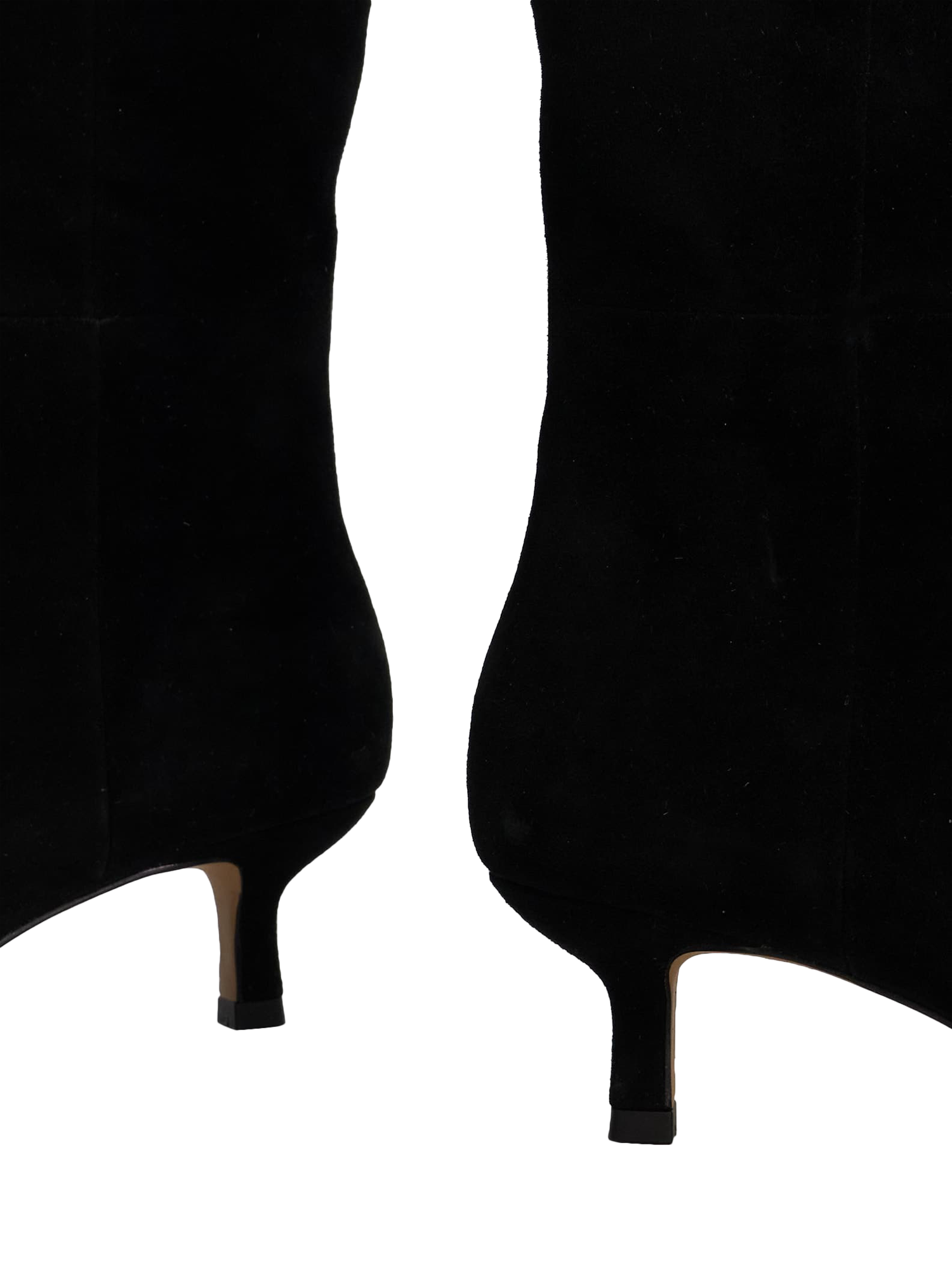 Product image 5 of 5, which shows Dune London Searing Suede Knee High Boots, Black, EU36