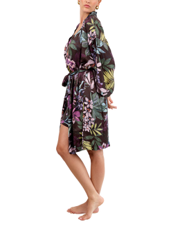 Maison Lejaby Paradise Kimono Robe, Nighty Garden - view 2, Nighty Garden