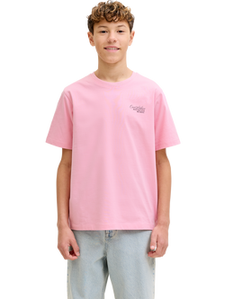 Jack & Jones Kids' Roar T-Shirt, Prism Pink, Prism Pink