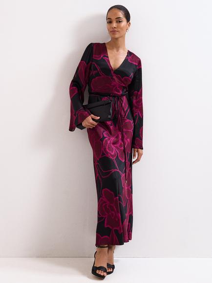 Phase Eight Rhea V-Neck Maxi Dress, Multi