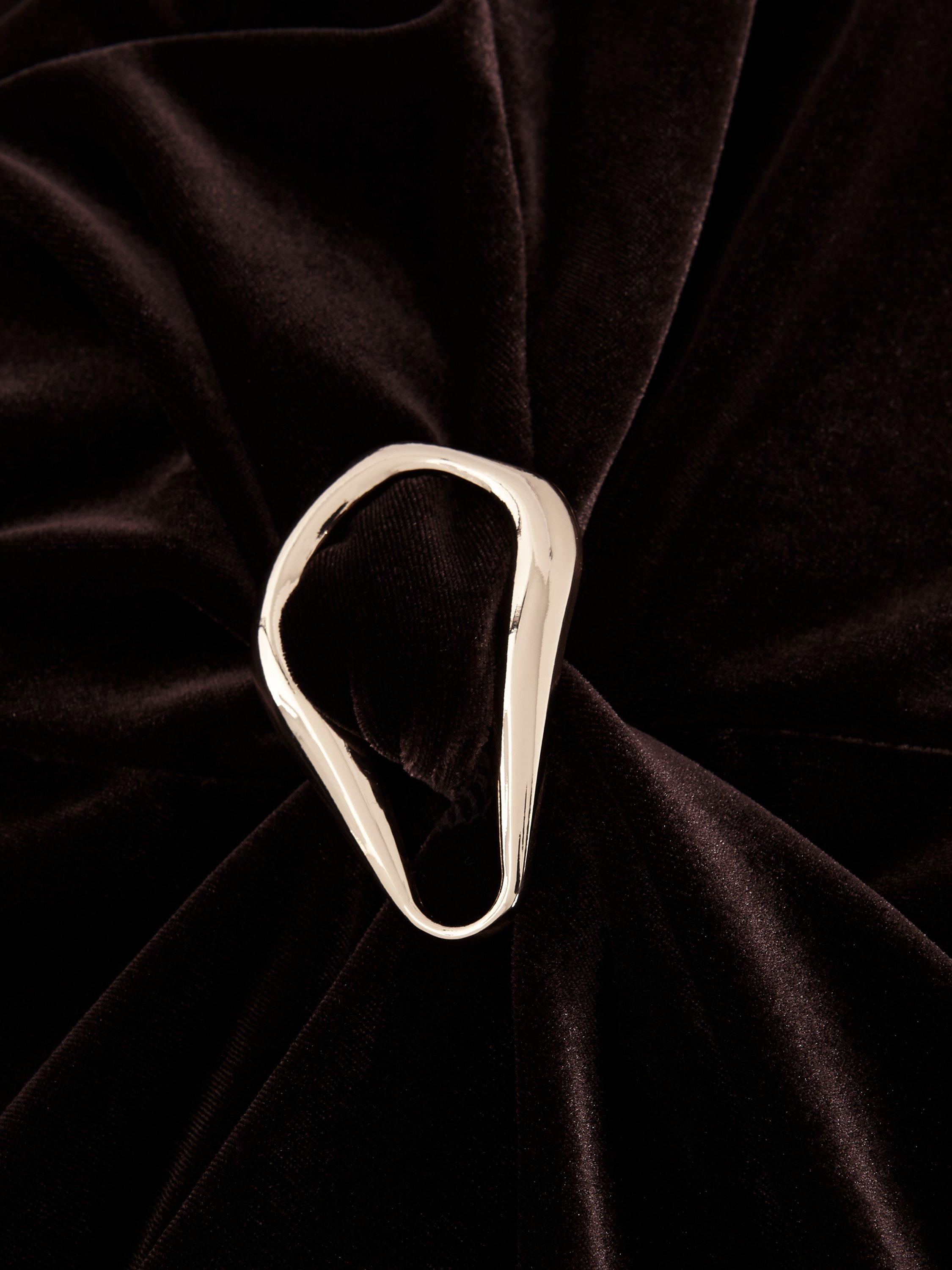 Product image 6 of 11, which shows Phase Eight Verra Midi Pencil Dress, Brown, 8