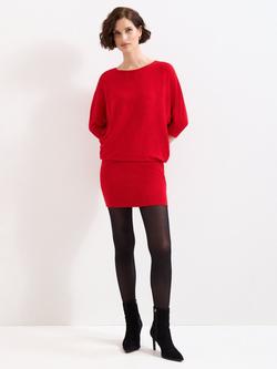 Phase Eight Becca Batwing Dress, Red