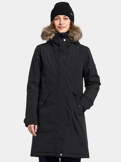 Didriksons Erna Water & Windproof Parka, Black