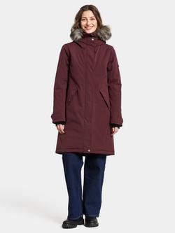 Didriksons Erna Water & Windproof Parka - view 2, Old Rust