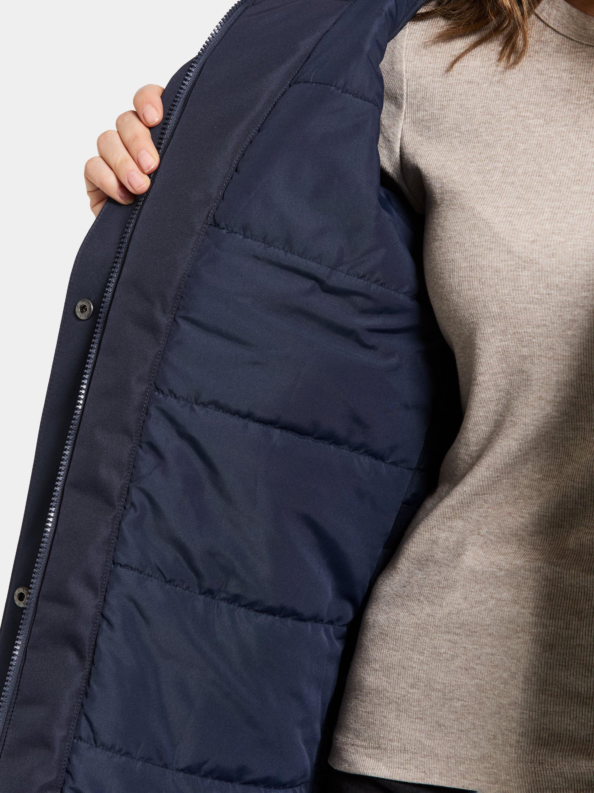 Product image 8 of 10, which shows Didriksons Luna Water & Windproof A-Line Parka, Dark Night Blue, 8