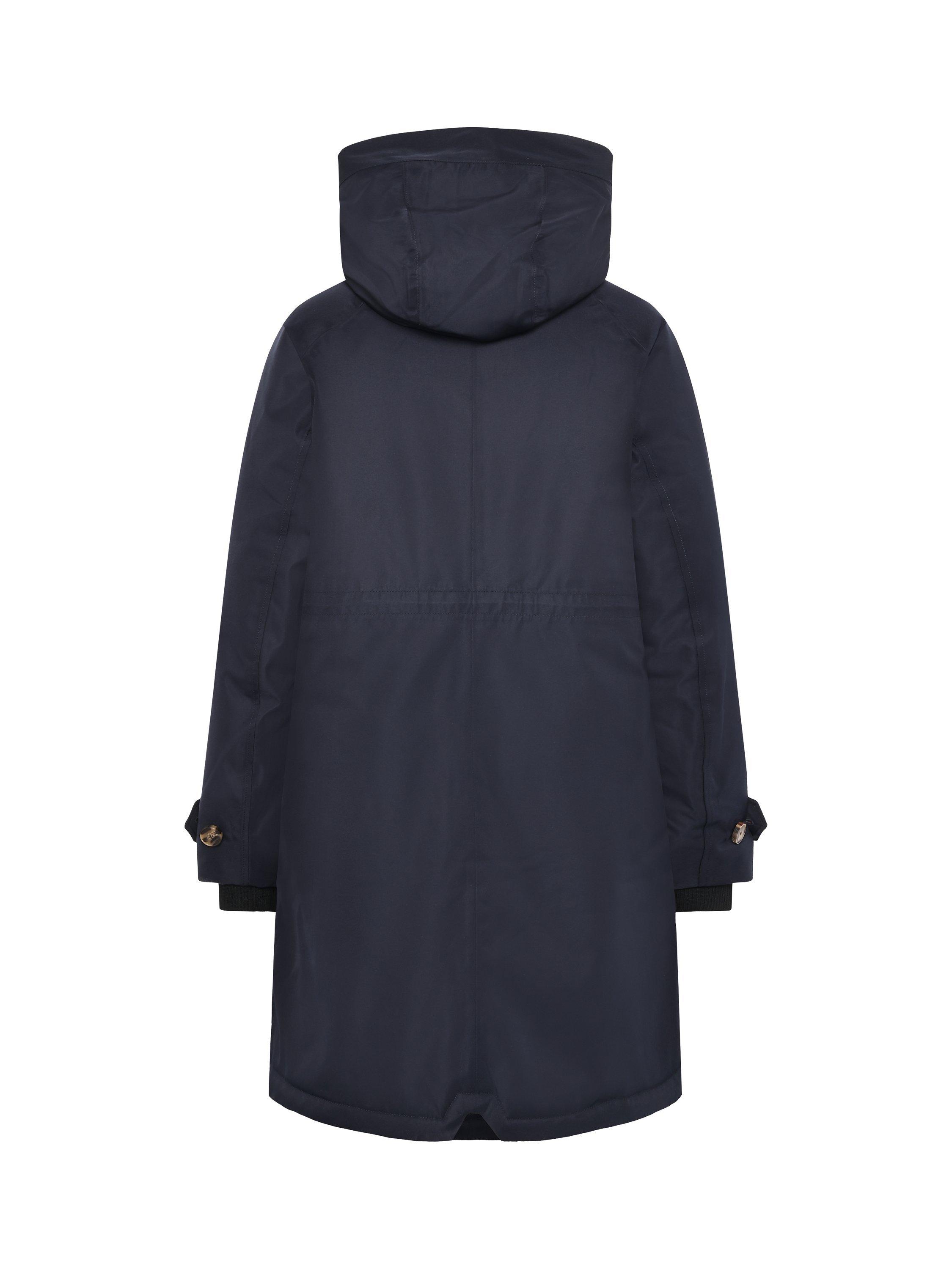 Product image 10 of 10, which shows Didriksons Luna Water & Windproof A-Line Parka, Dark Night Blue, 8