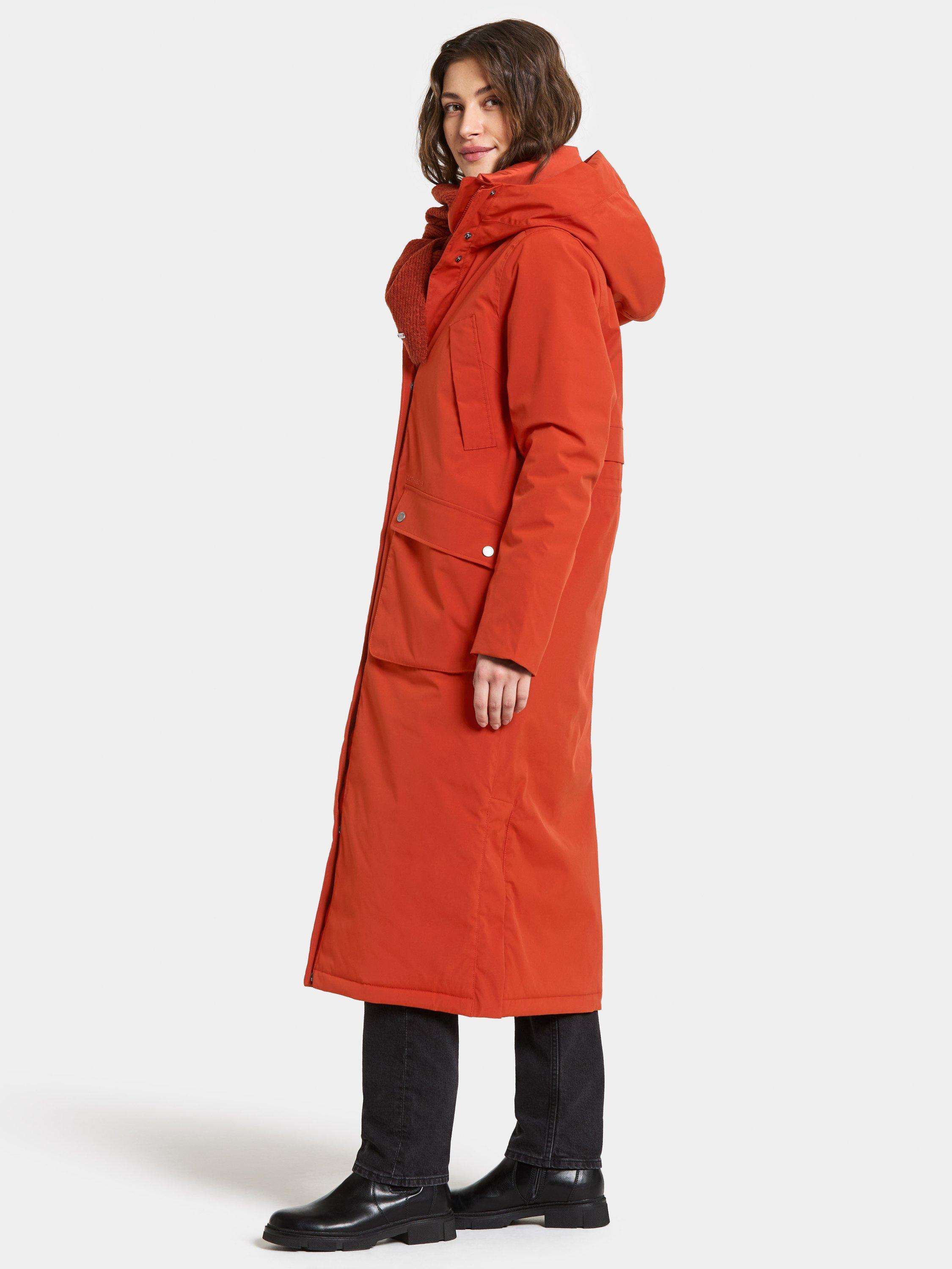 Product image 3 of 11, which shows Didriksons Melody Waterproof & Windproof Parka, Rust, 8