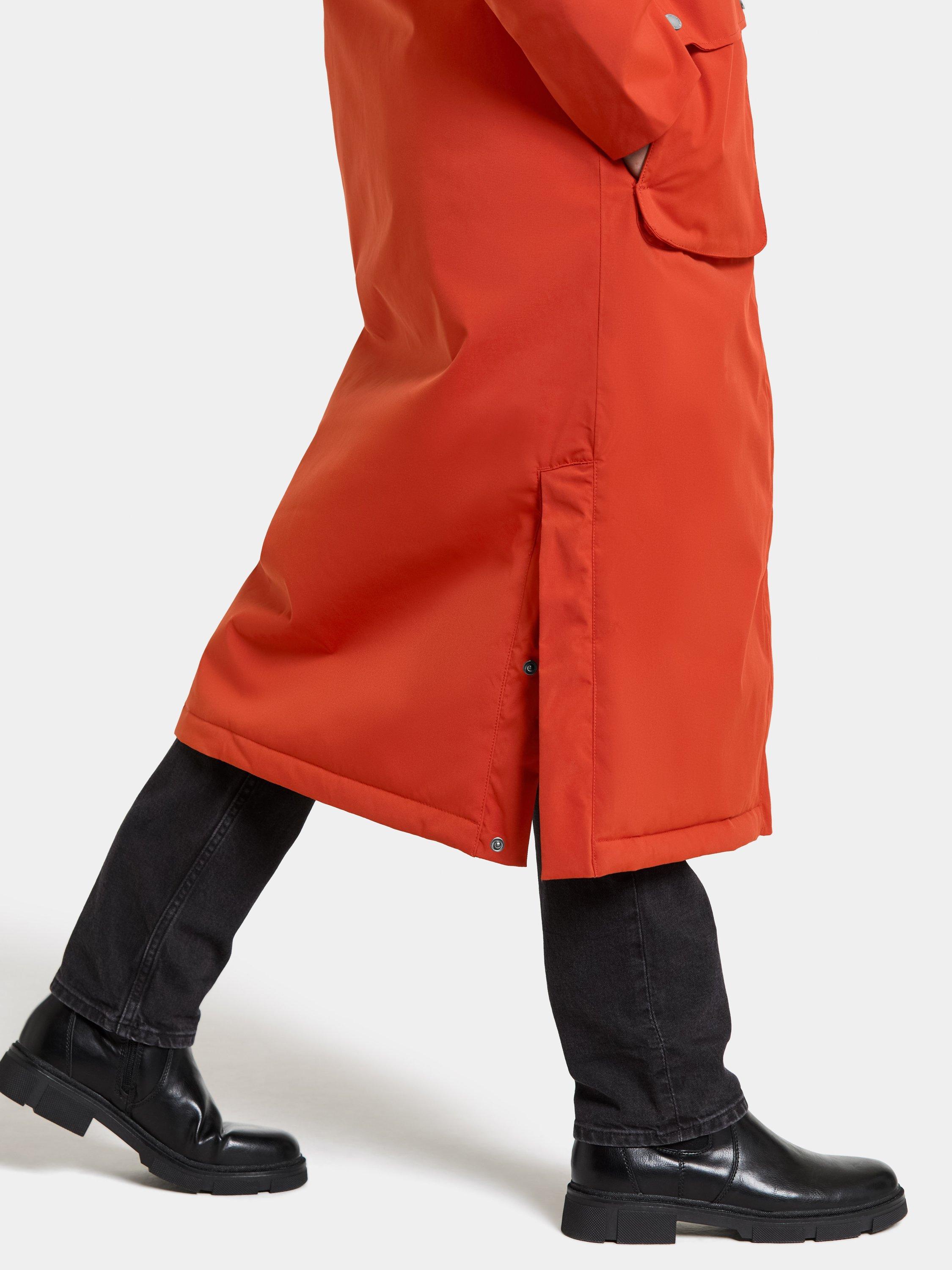 Product image 9 of 11, which shows Didriksons Melody Waterproof & Windproof Parka, Rust, 8