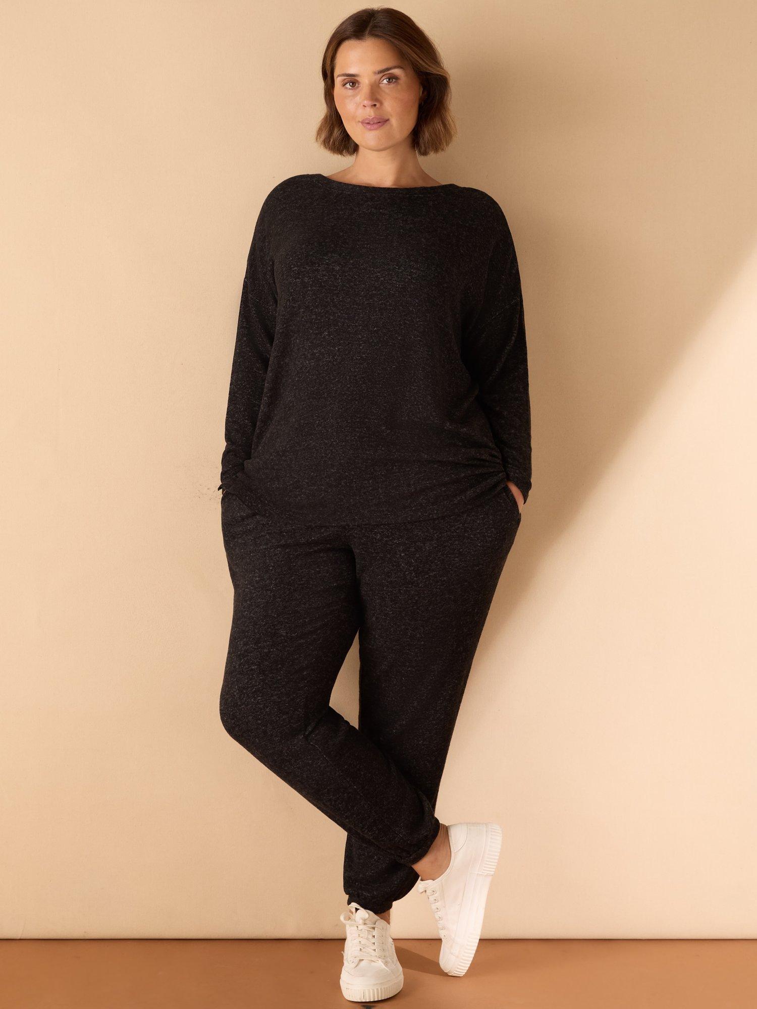 Product image 3 of 4, which shows Live Unlimited Round Neck Jumper, Grey, 16