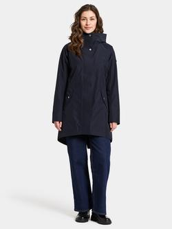 Didriksons Alana Water & Windproof Parka - view 2, Dark Night Blue