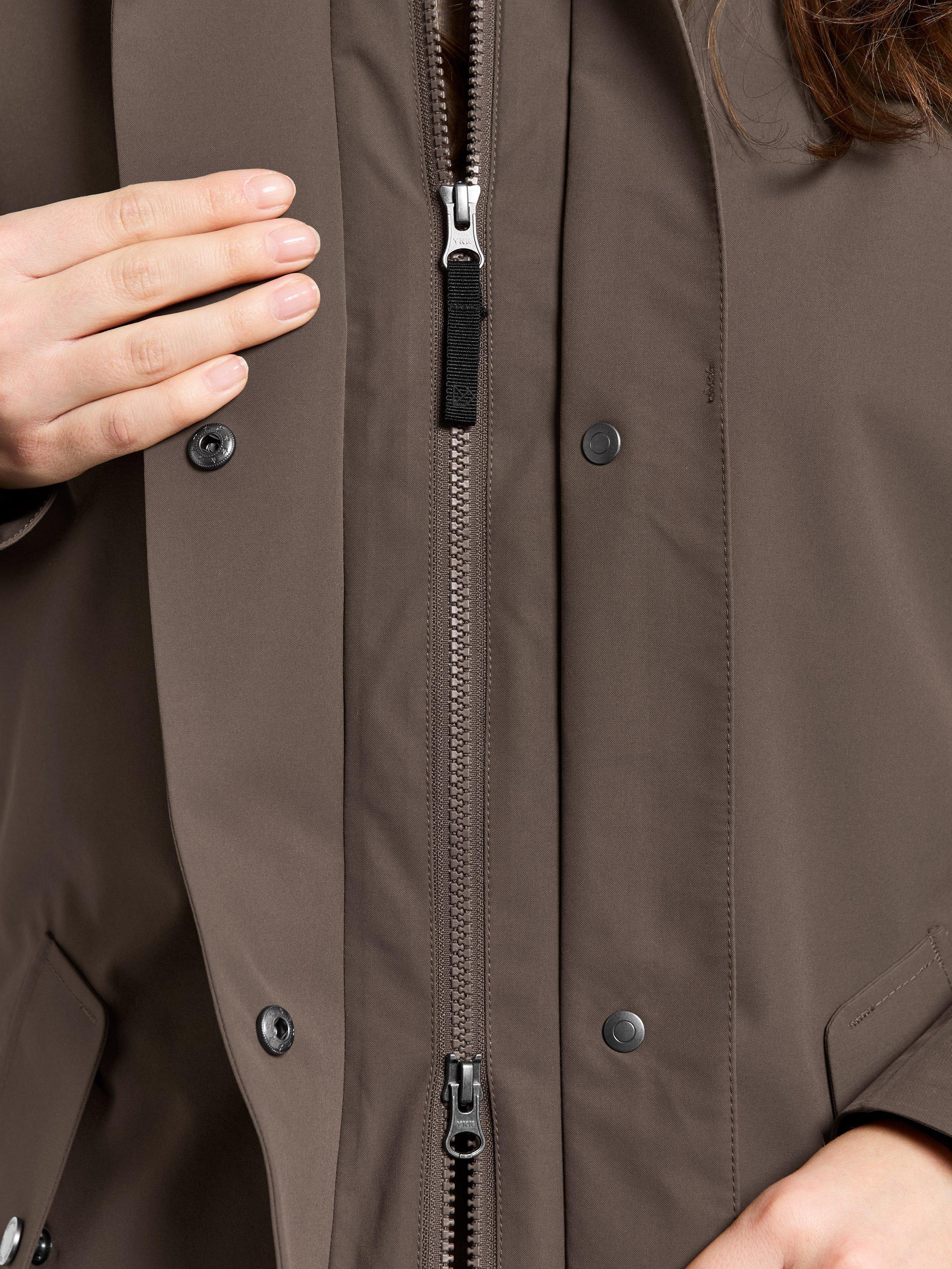 Product image 7 of 10, which shows Didriksons Alana Water & Windproof Parka, Mocha Brown, 8