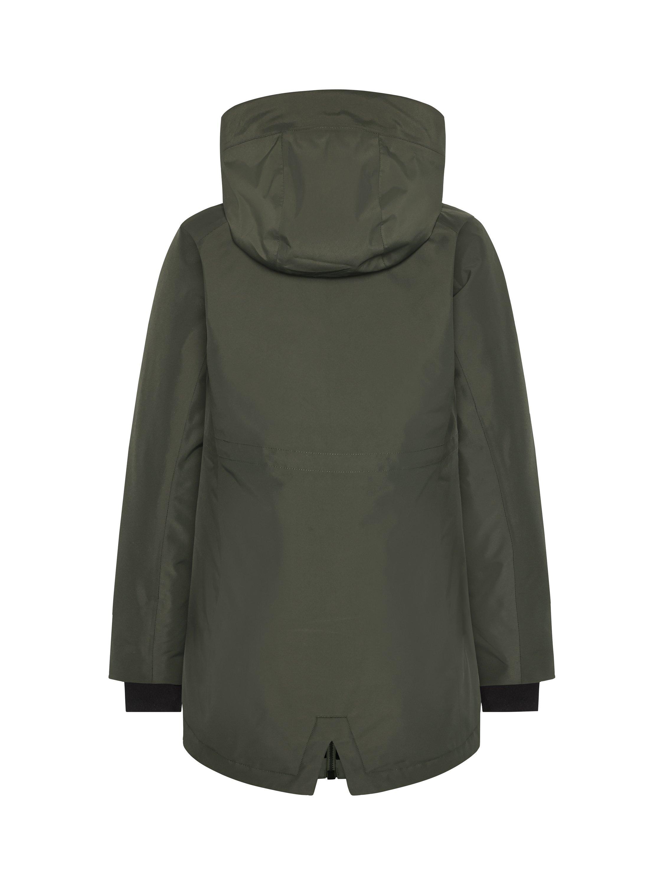Product image 10 of 10, which shows Didriksons Alana Water & Windproof Parka, Deep Green, 8