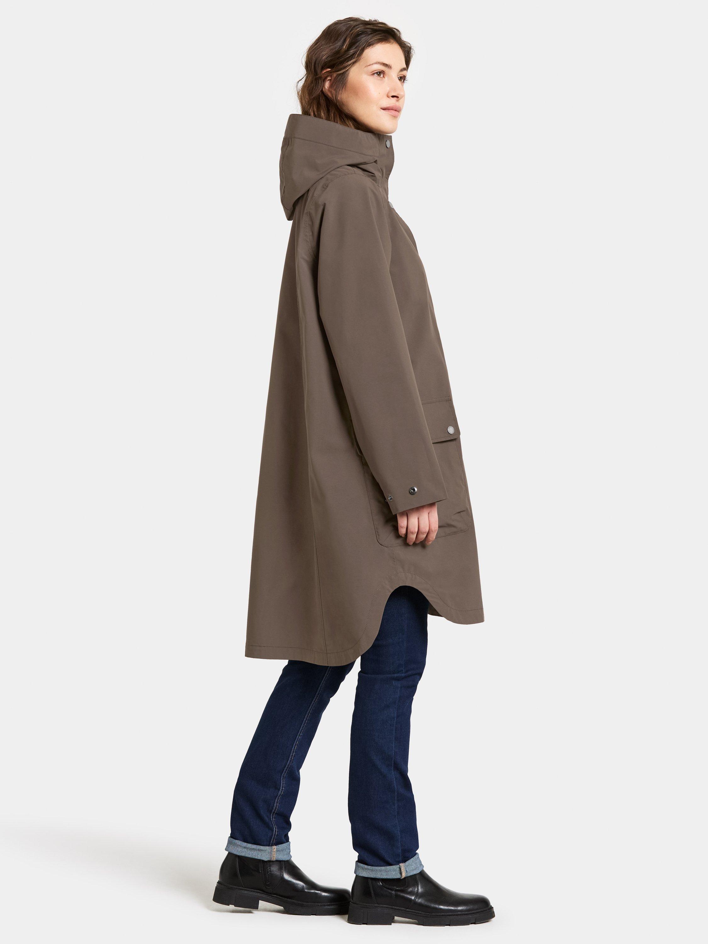 Product image 5 of 10, which shows Didriksons Adria Waterproof & Windproof Parka, Mocha Brown, 8
