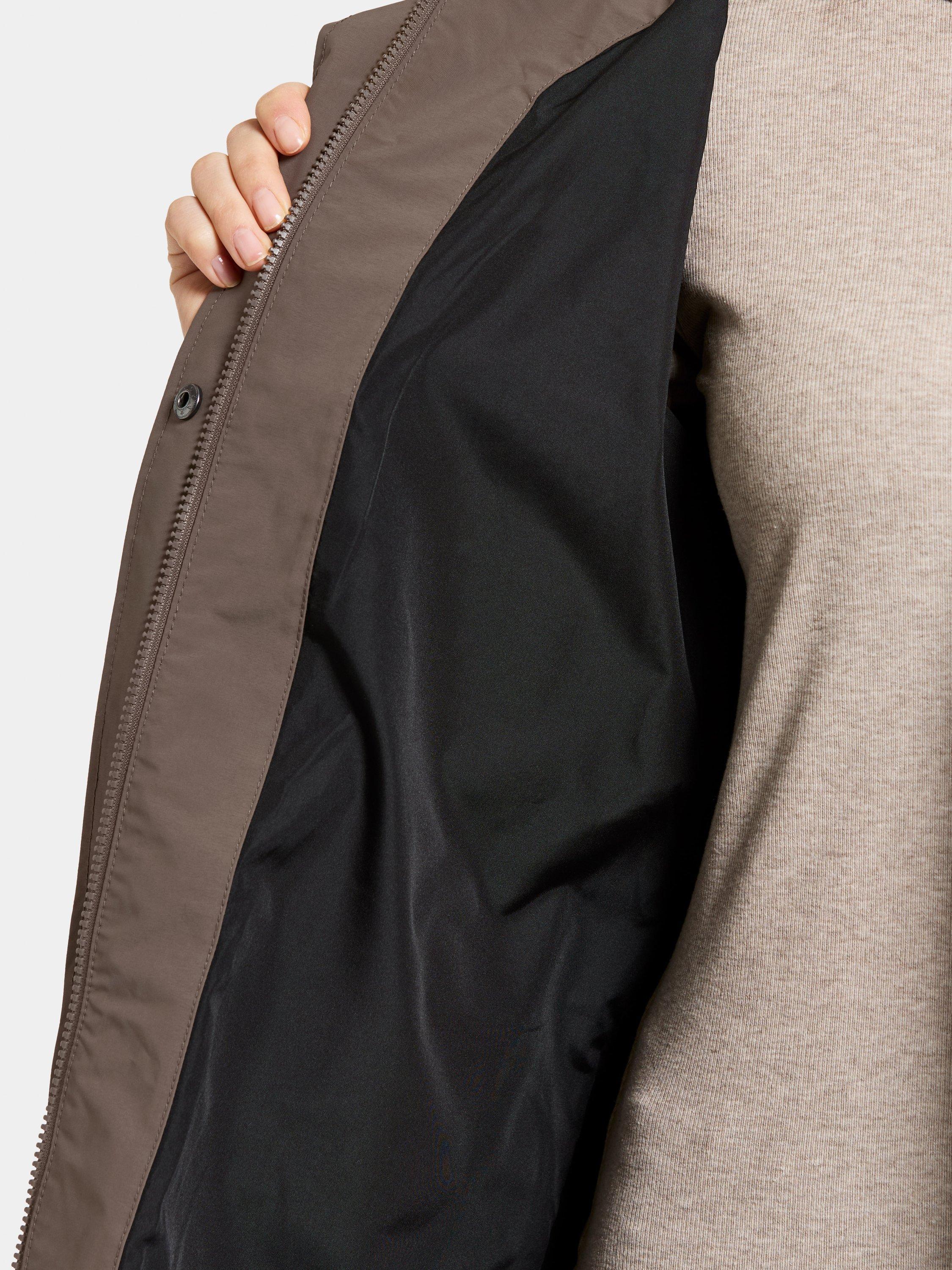 Product image 8 of 10, which shows Didriksons Adria Waterproof & Windproof Parka, Mocha Brown, 8