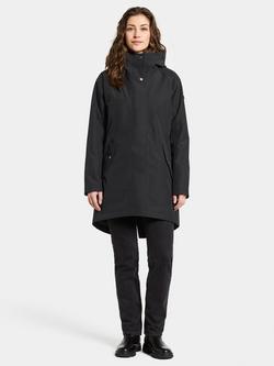 Didriksons Alana Water & Windproof Parka - view 2, Black