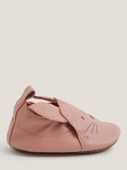 Monsoon Kids' Leather Novelty Boots, Pink, Pink