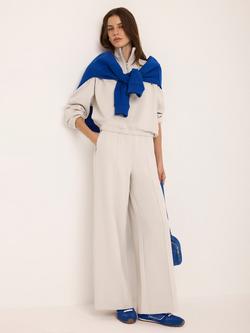 Mint Velvet Super Soft Joggers, White Ivory, White Ivory