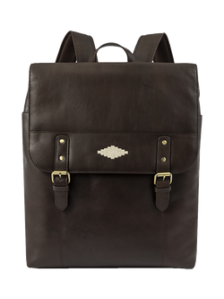 Pampeano Mochila Leather Backpack, Brown
