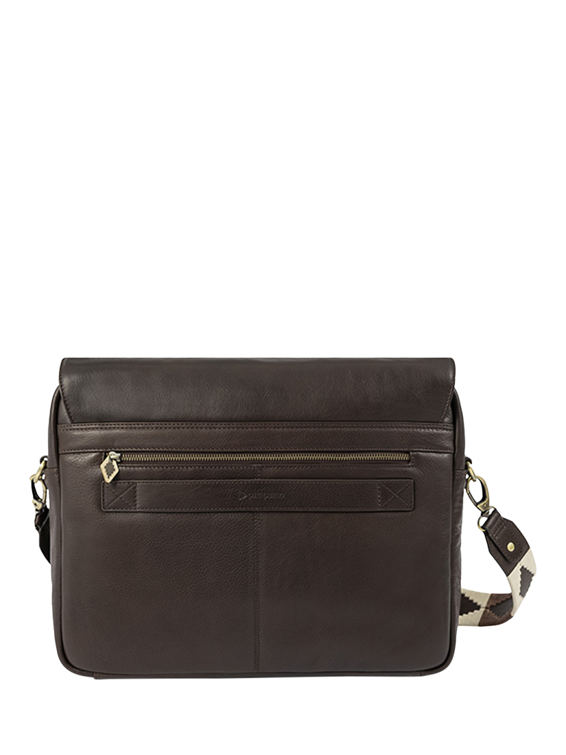 Product image 2 of 3, which shows Pampeano Entregar Leather Messenger Bag, Brown, One Size