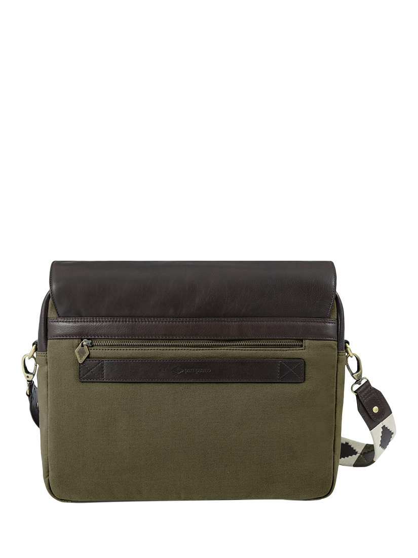 Product image 2 of 3, which shows Pampeano Entregar Messenger Bag, Forest, One Size