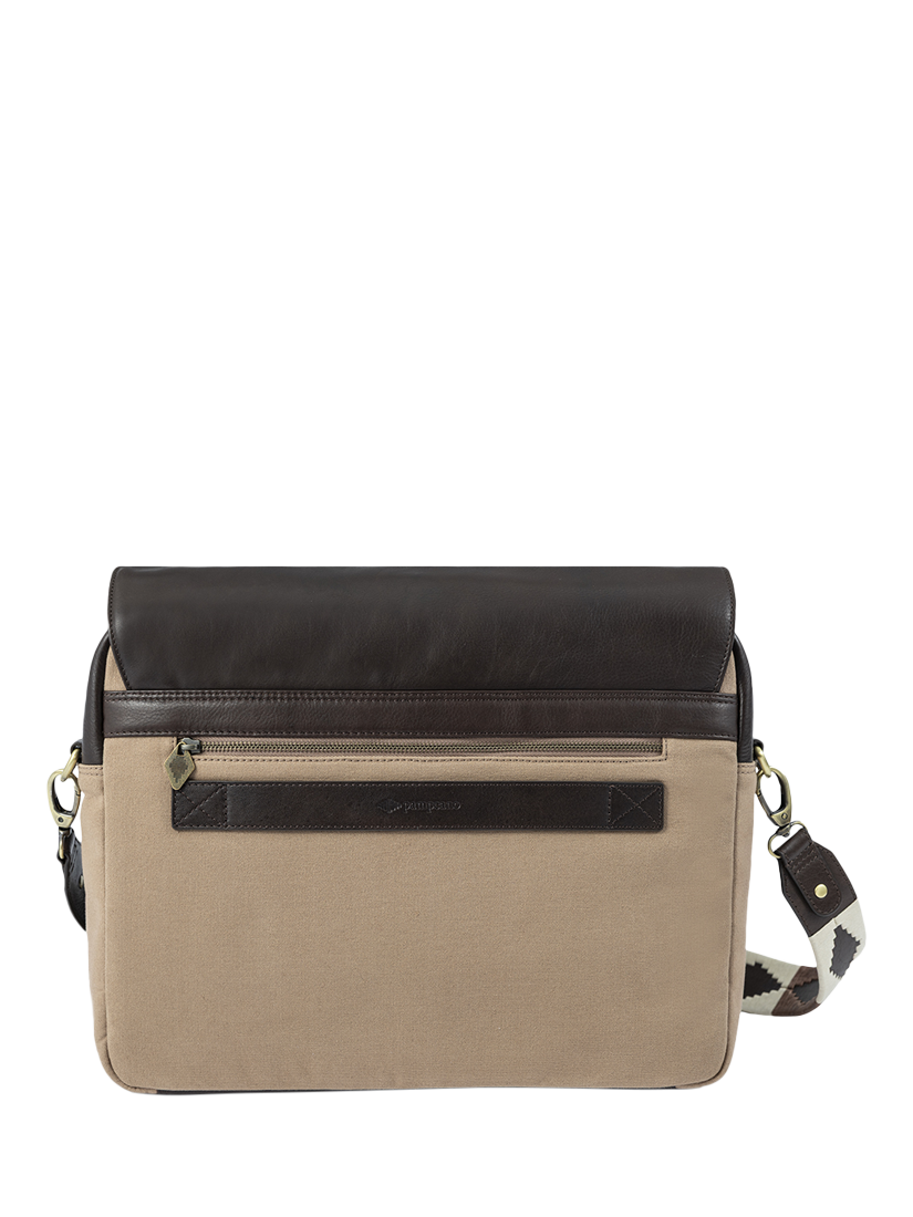 Product image 2 of 3, which shows Pampeano Entregar Messenger Bag, Sand, One Size